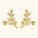 Karamah Sakinah Leaf Earrings