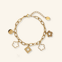 Lucky Daisy Charm Bracelet