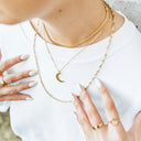 Karamah Nurani Crescent Necklace
