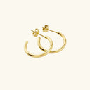 Karamah Hoop Aura Earrings