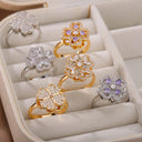 Karamah Aisha Clover Ring