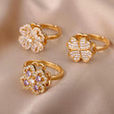 Karamah Aisha Clover Ring